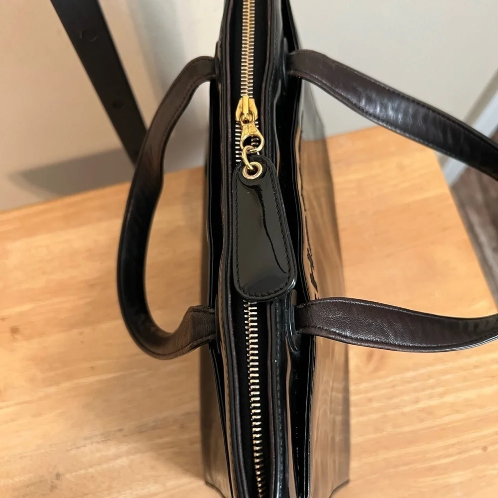 Chanel Patent Leather Tote